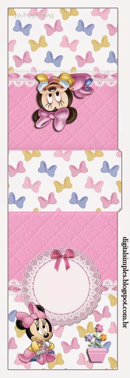 Lovely Minnie Baby, Free Printable Tic Tac Labels.