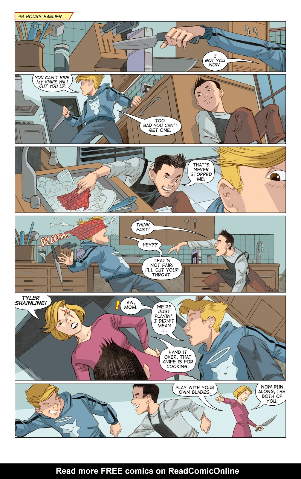 Five Weapons issue 1 - Page 22