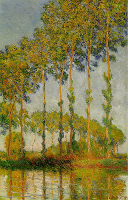 Claude Monet, Poplars along the River Epte, Autumn, 1891