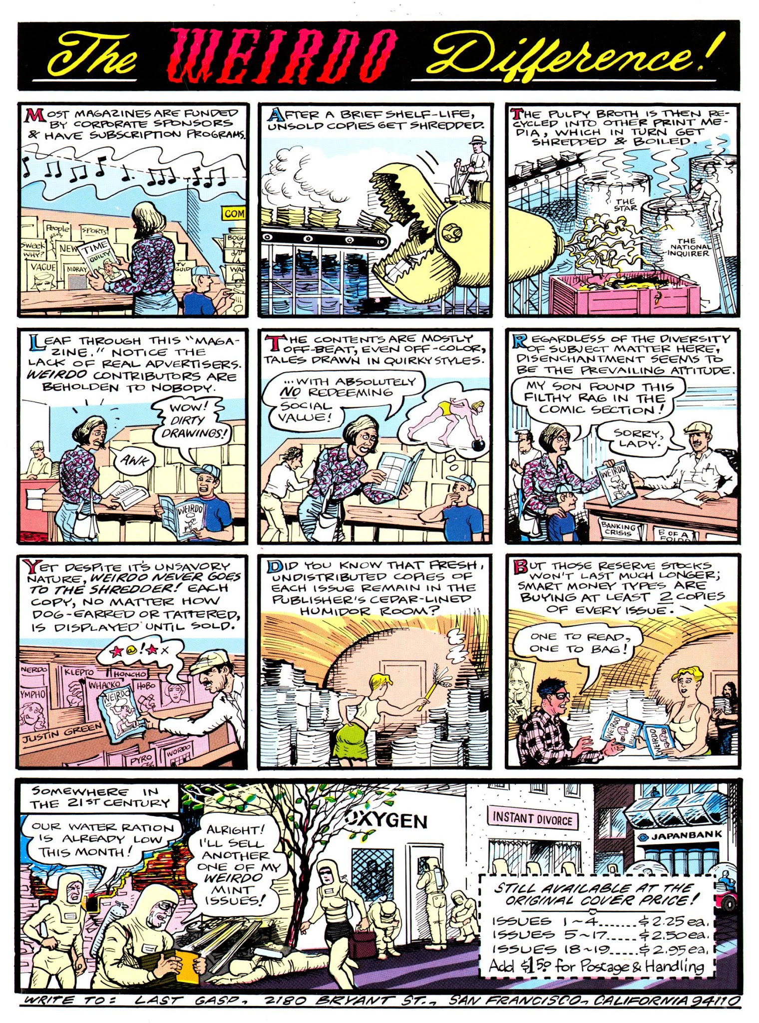 Read online Weirdo comic -  Issue #20 - 52