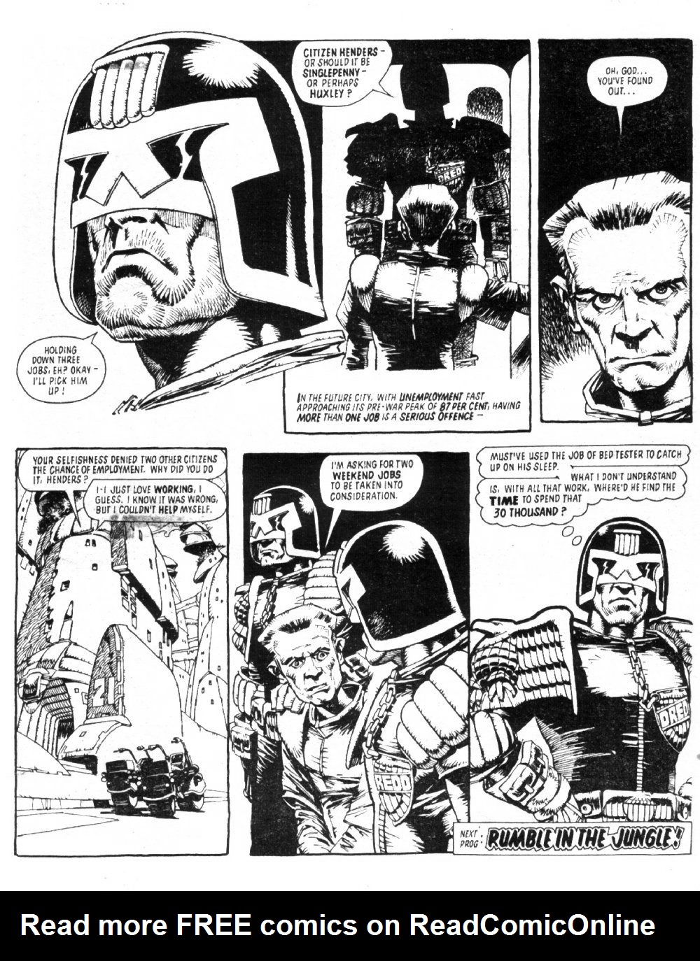 Read online Judge Dredd: The Complete Case Files comic -  Issue # TPB 7 (Part 1) - 209