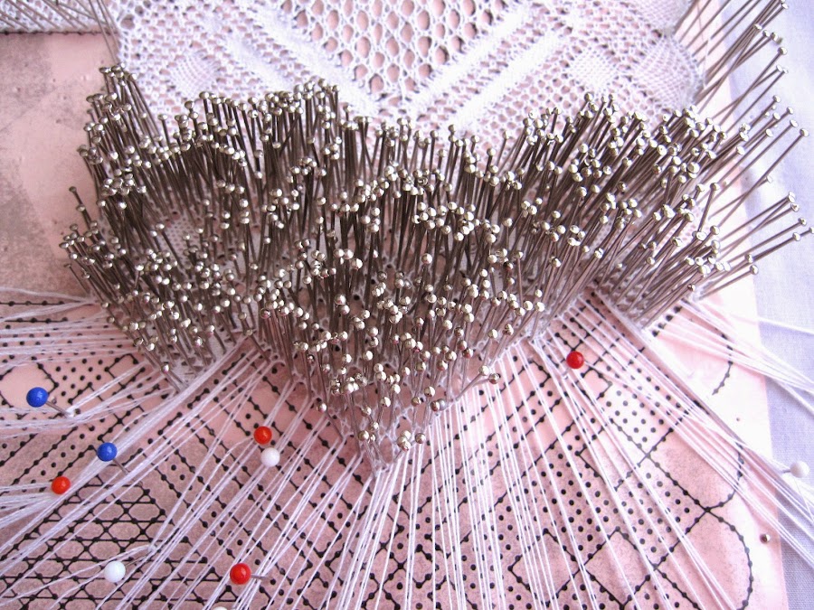 foto 1 tutorial esquina encaje de bolillos