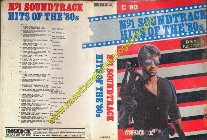 Soundtrack hits. 2010 The 80s Hit Box - the best Songs - Vol. 2.