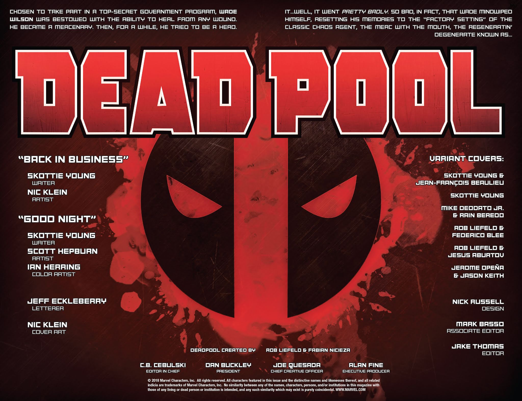 Read online Deadpool (2018) comic -  Issue #1 - 13