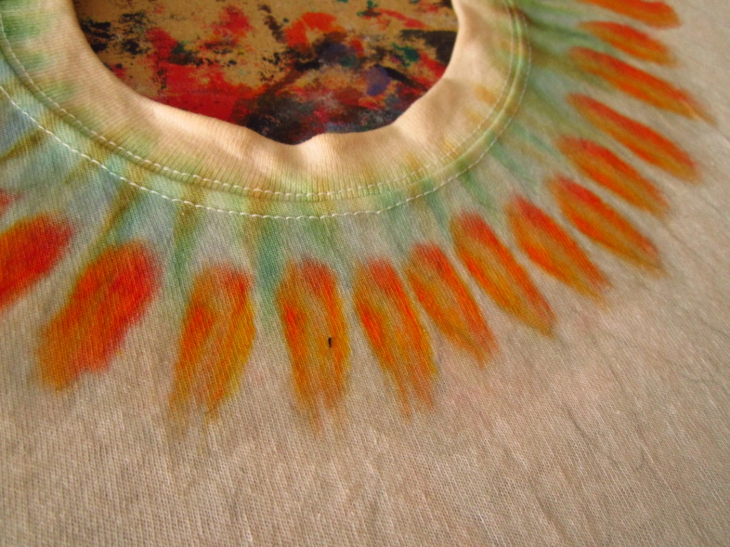 Malowane Koszulki: Malowanie metodą na mokro poradnik.