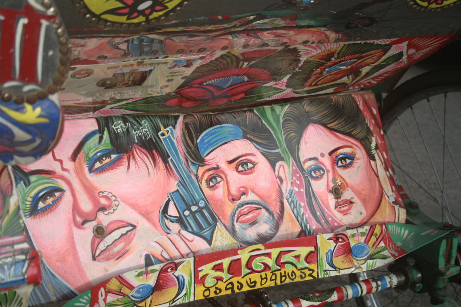 Ghurnayoman Ghora Fera Traditional Rickshaw Art In Bangladesh ghurnayoman-ghora-fera-traditional-rickshaw-art-in-bangladesh