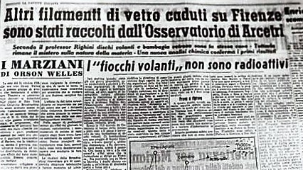 Il Giorno Che Gli Ufo Sorvolarono I Cieli Sopra Fiorentina Pistoiese