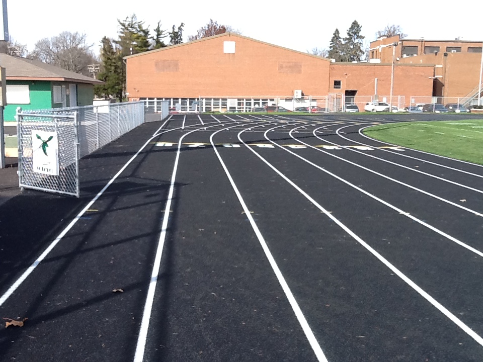 The EHS Buzz Track Painting