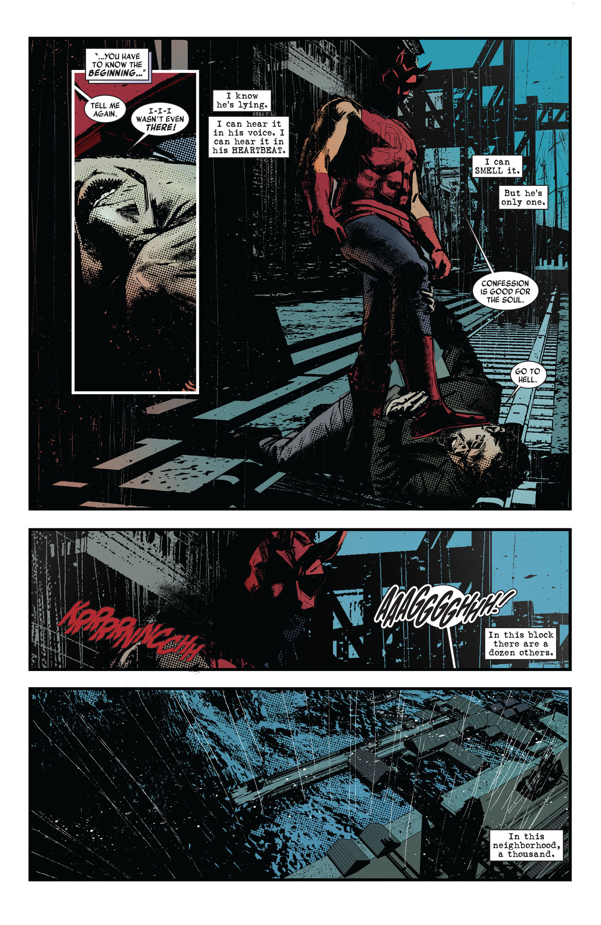 Read online Daredevil Noir comic -  Issue #1 - 4