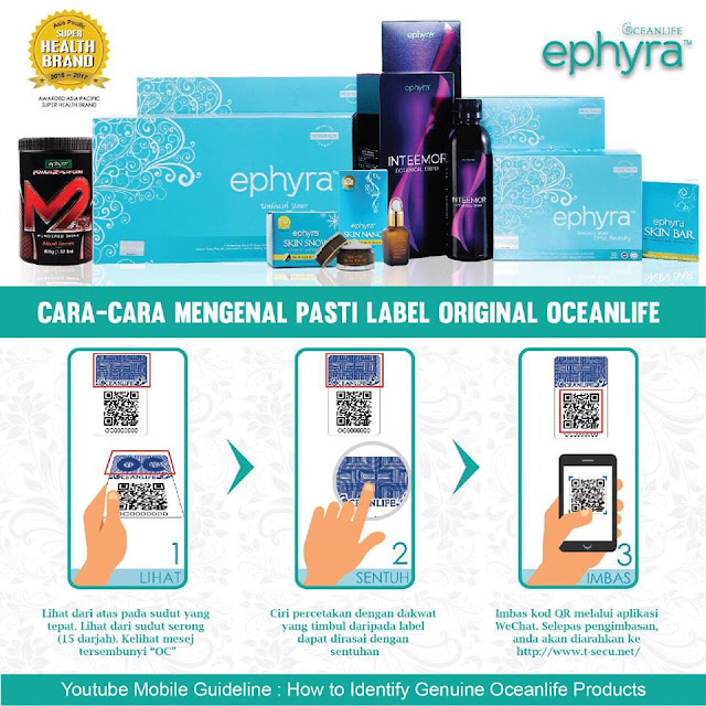 Ephyra Skincare Series Dari Bahan Semulajadi Baik Untuk Kulit