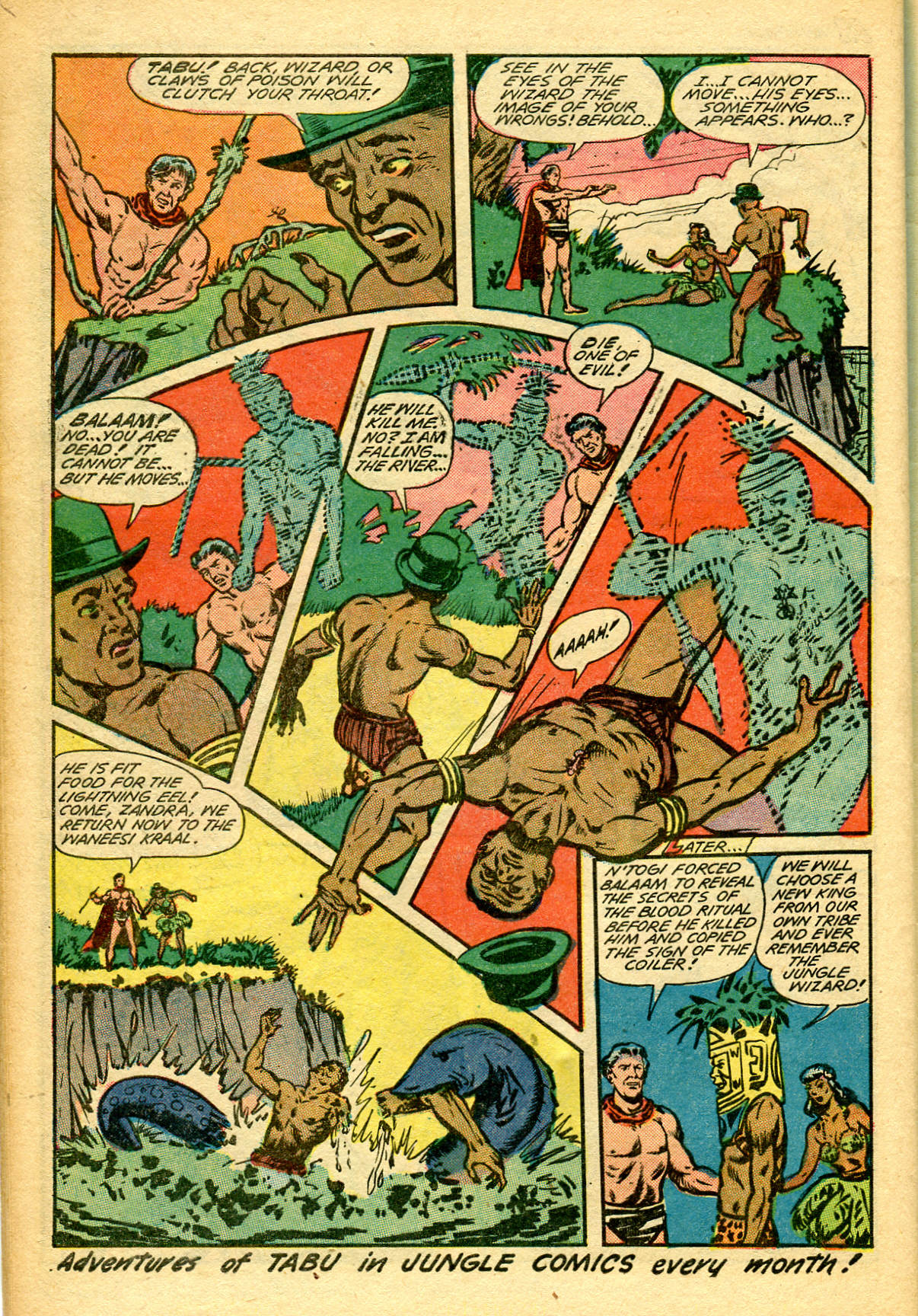 Read online Jungle Comics comic -  Issue #96 - 42