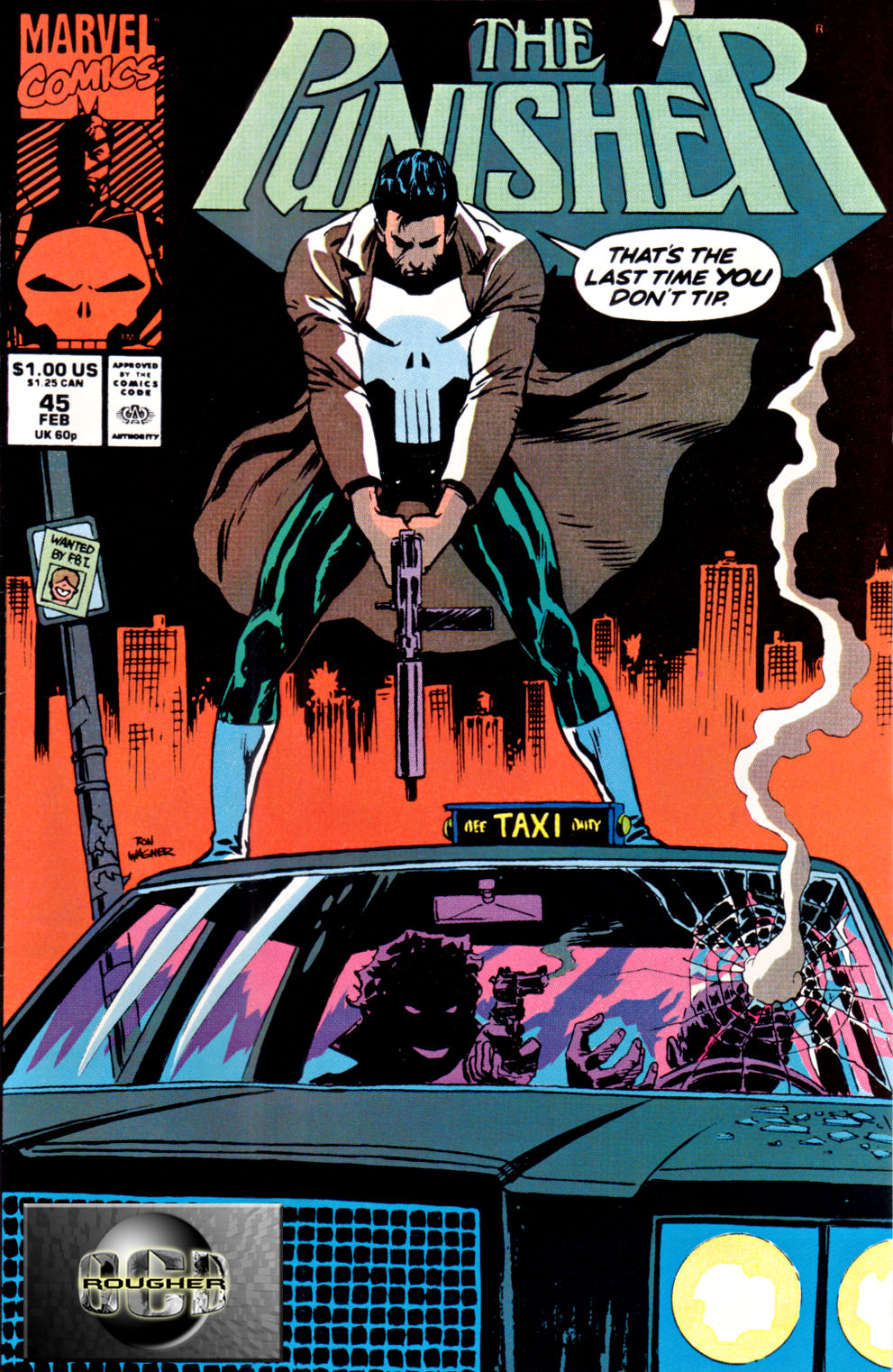 Read online The Punisher (1987) comic -  Issue #45 - One Way Fare - 1