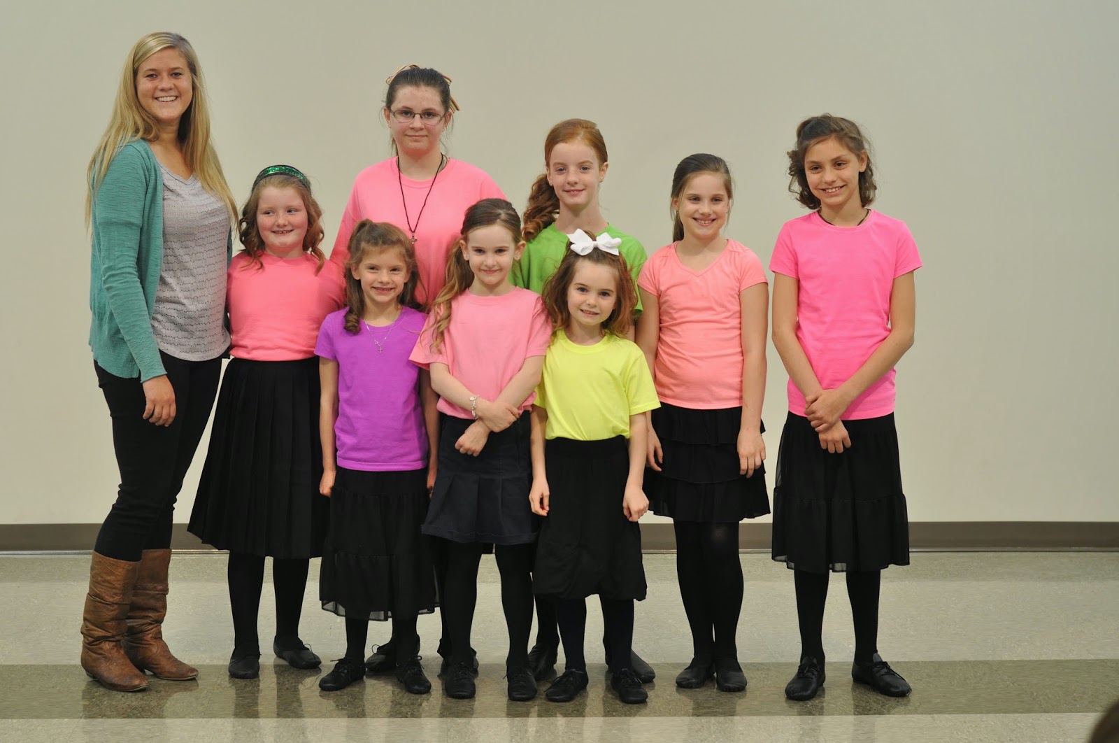 My Child I Love You Irish Step Dance Recital 2014