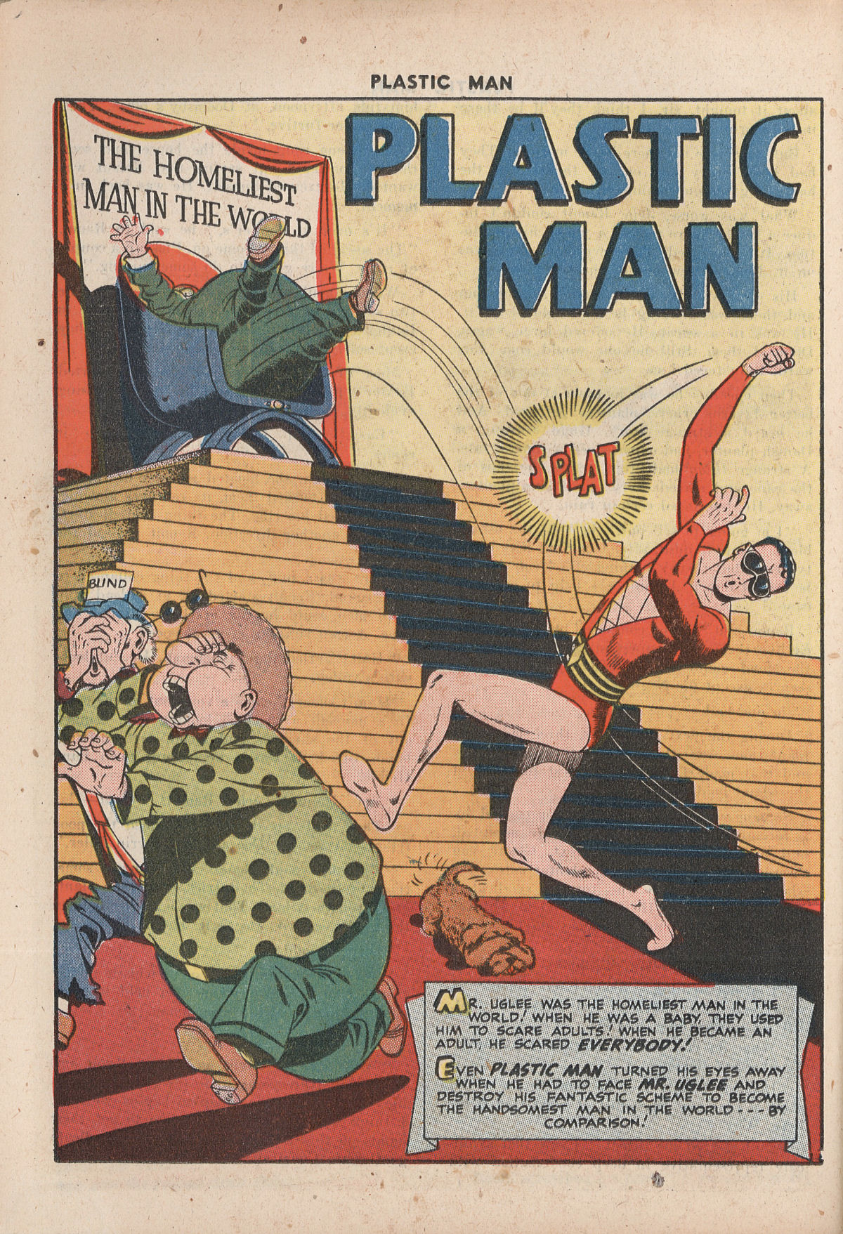 Read online Plastic Man (1943) comic -  Issue #8 - 36