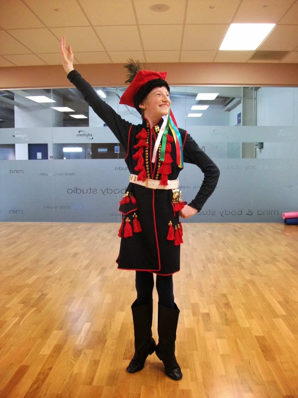 Ballet Boy New Zealand Practicing in Costumes and More Acrobatics Practice