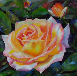 oil rose painting fine munsch donna