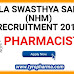 DHS Recruitment 2019 - Pharmacist cum Data Assistant Job 28 vacancies in District Health Society