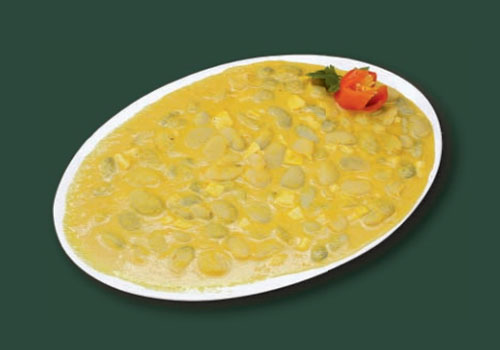 Picante de pallares verdes