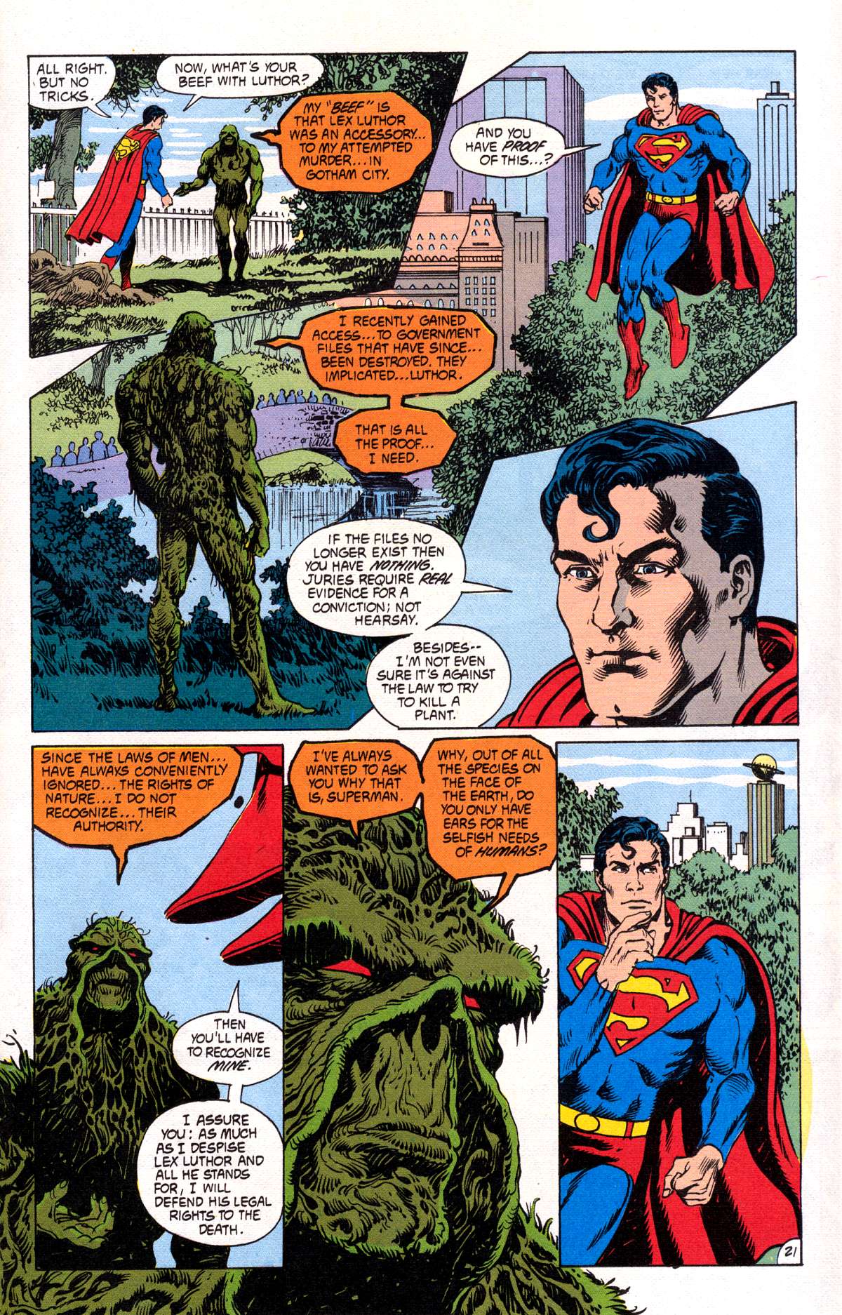 Read online Swamp Thing (1982) comic -  Issue #79 - 23