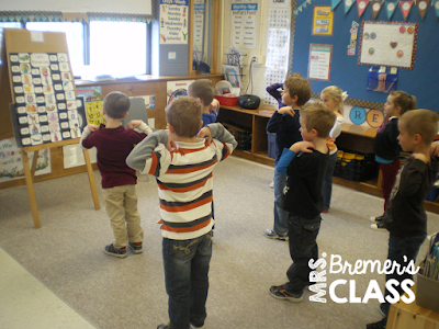 Practicing letter recognition and sounds with movement- FREE chart download!