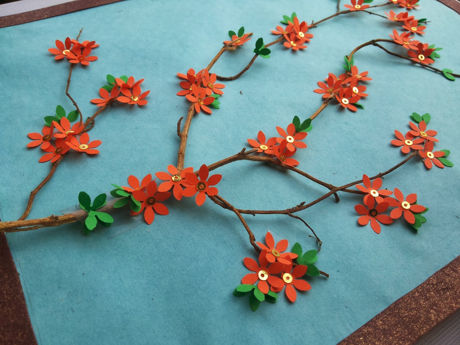 My Quilling Zone Cherry Blossom Tree