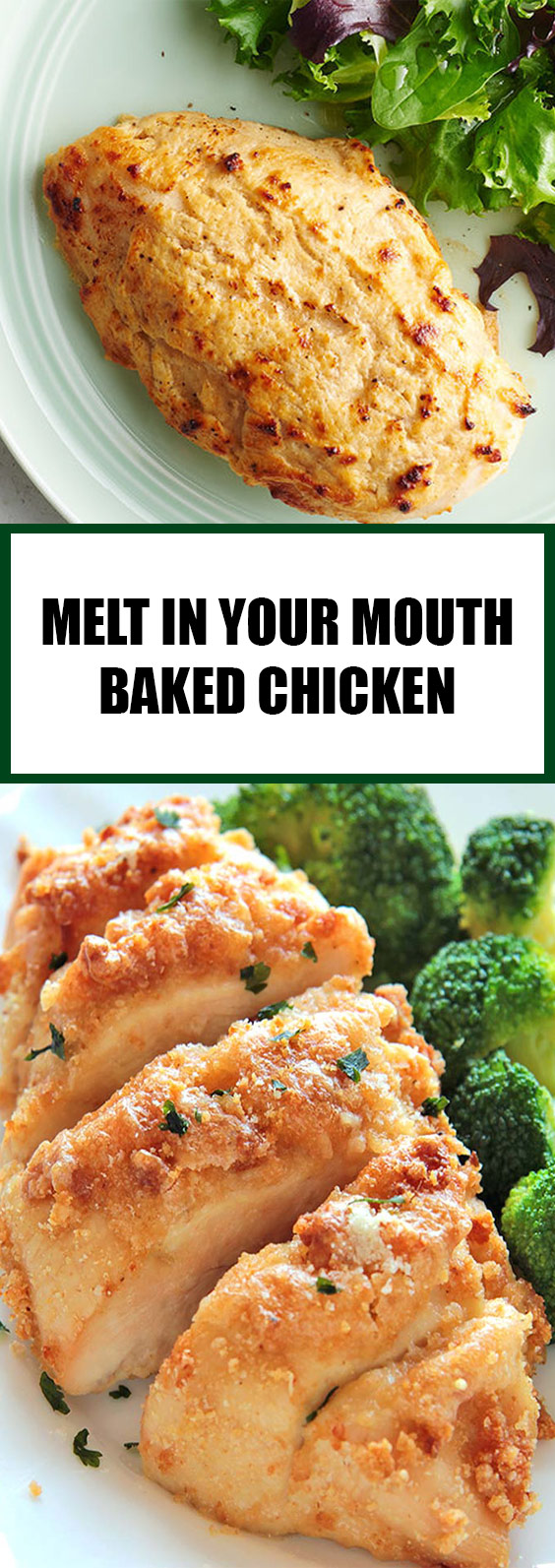 Melt In Your Mouth Baked Chicken #bakedchicken #chickenrecipes - easy ...