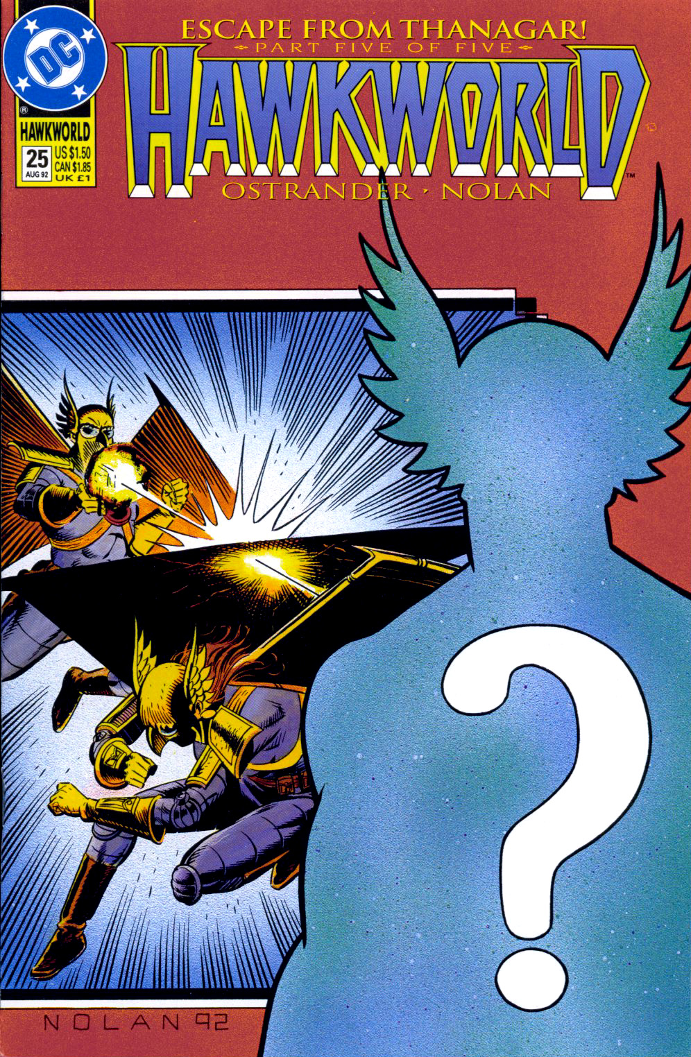 Read online Hawkworld (1990) comic -  Issue #25 - 1