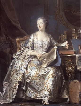 Mme de Pompadour, Louvre
