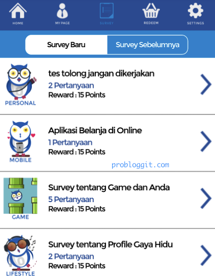 JakPat : Dapat Uang dan Pulsa Gratis Hanya Dengan Mengisi Survey di Android