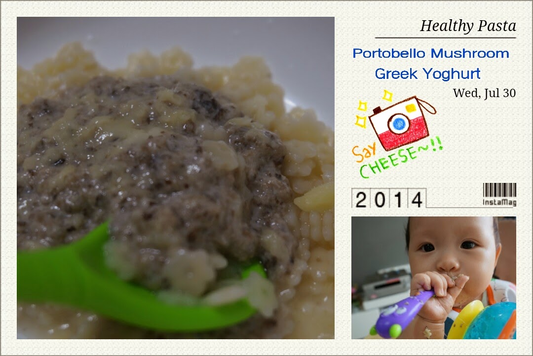 Cooking with Love Healthy Portobello Mushroom Pasta in Greek Yoghurt
