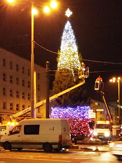 choinka, święta, dekoracje świąteczne, Gdynia