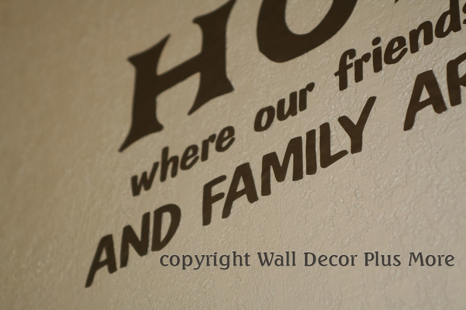 Decorating with Wall Vinyl You CAN apply Wall Stickers to Textured