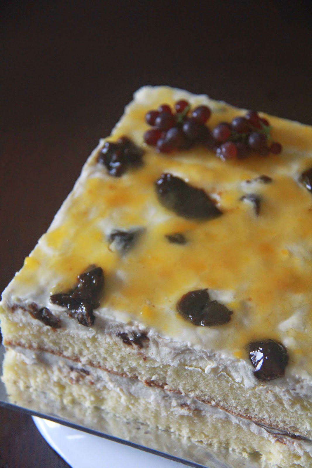 Simple Indulgence Prune Yoghurt Cheese Cake