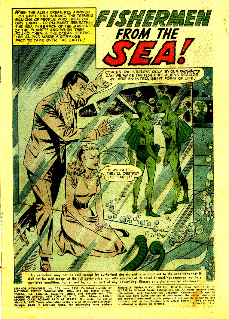 Read online Strange Adventures (1950) comic -  Issue #105 - 3
