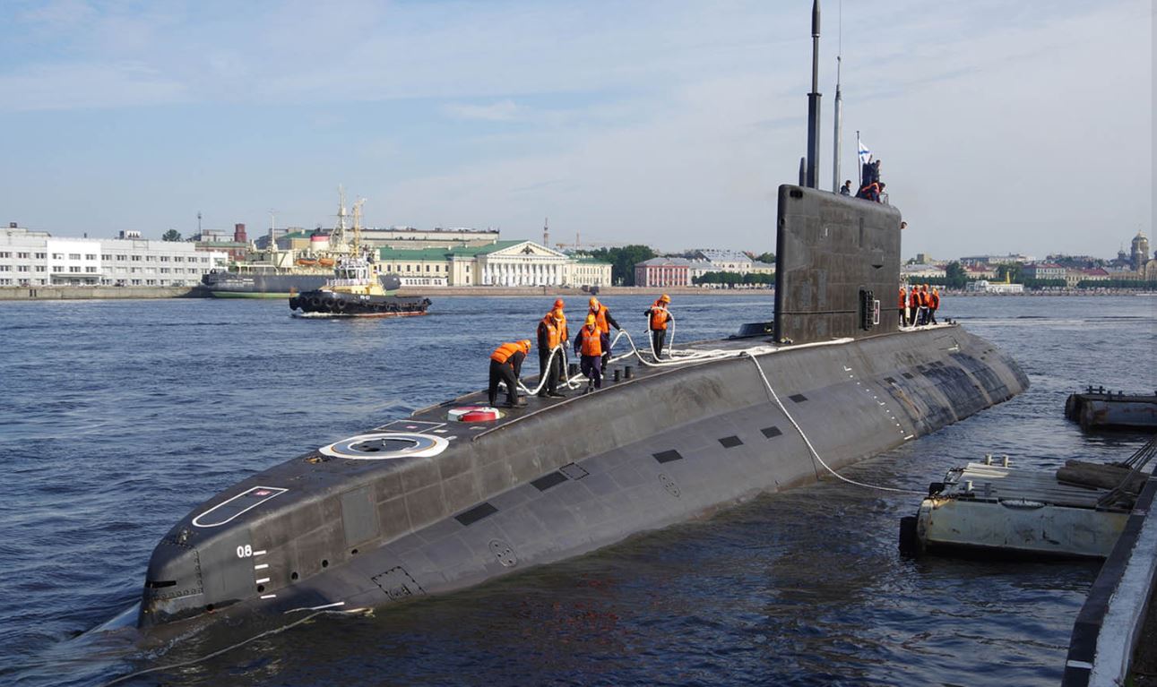 Russian submarine B-603 Volkhov