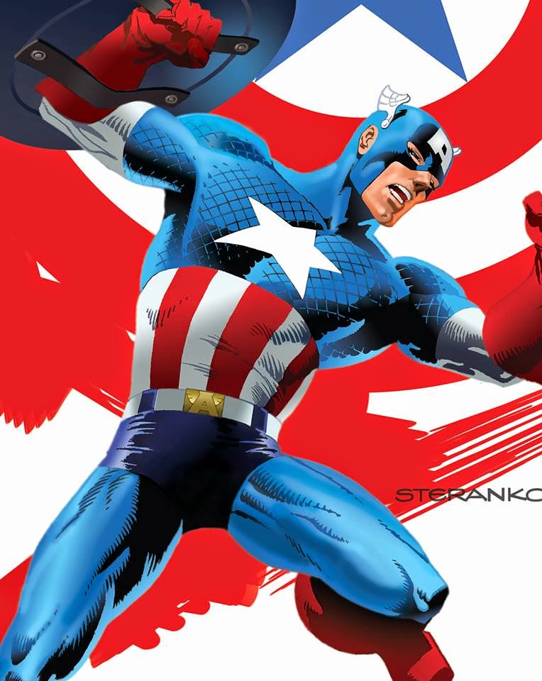 Cap'n's Comics: Cap'n America by Jim Steranko