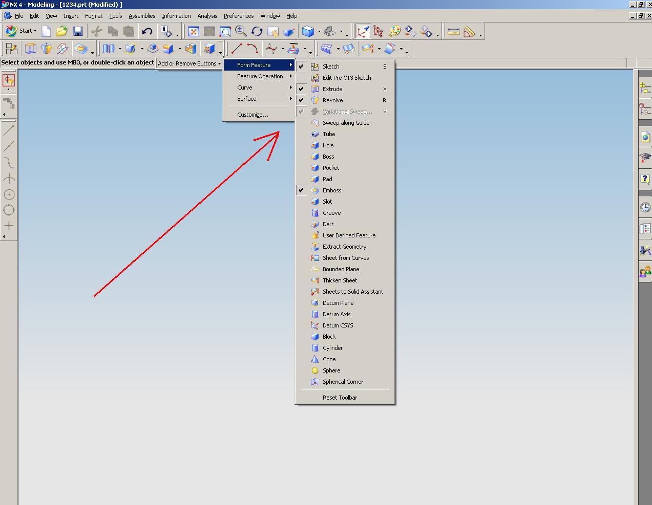 Menu Bar PullDown JASA DESAIN