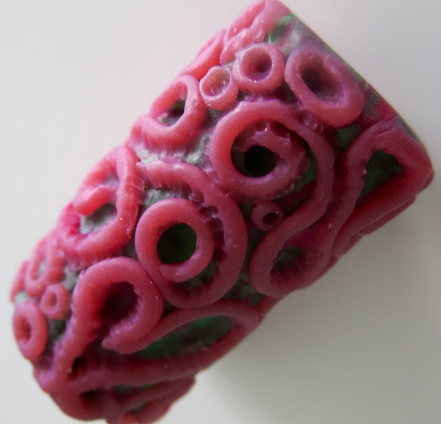HeArtfully Creating: Polymer Clay Journey: Making Texture Rollers...