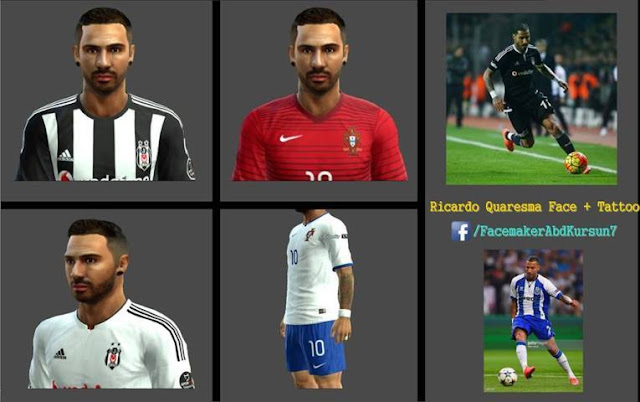 Pes 2013 Ricardo Quaresma Face Patch Pes New Patch Pro Evolution Soccer