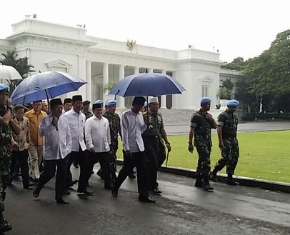 Payung Biru Jokowi