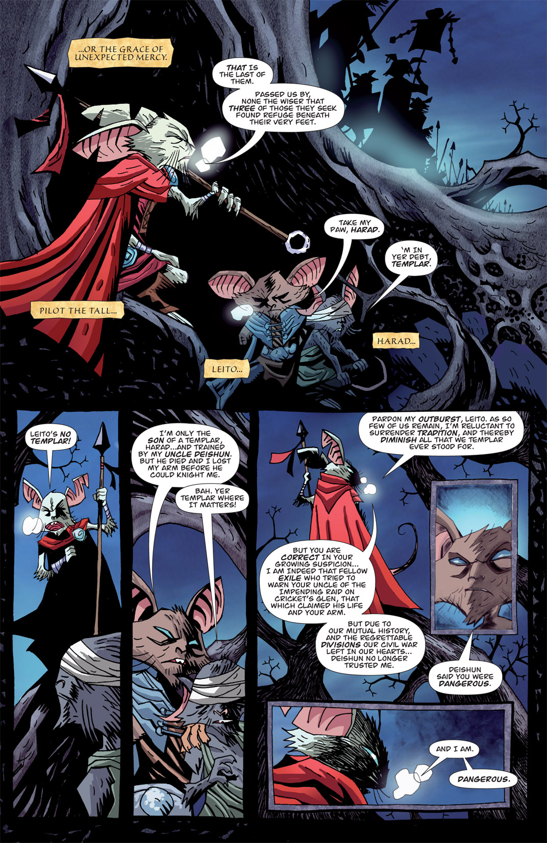 Read online The Mice Templar Volume 3: A Midwinter Night's Dream comic -  Issue #4 - 7