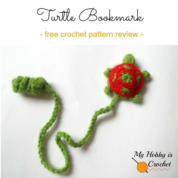Bookmarks for Kids - 5 Free Crochet Patterns reviewed on My Hobby is Crochet Blog
