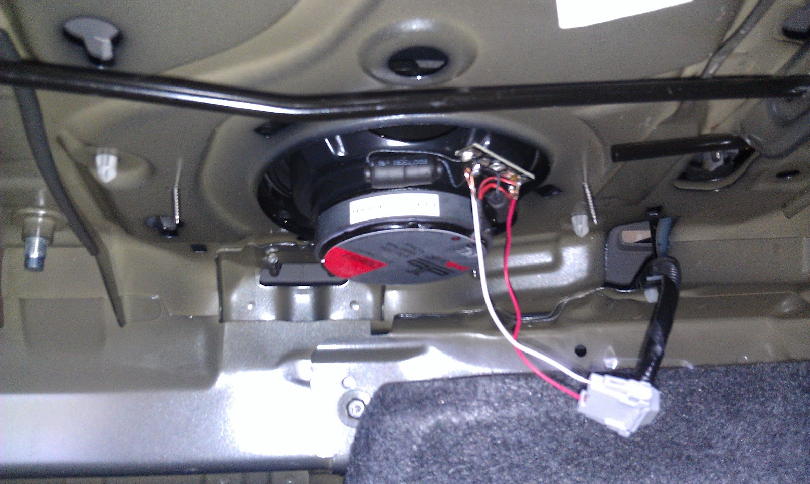 Replacing honda accord speakers