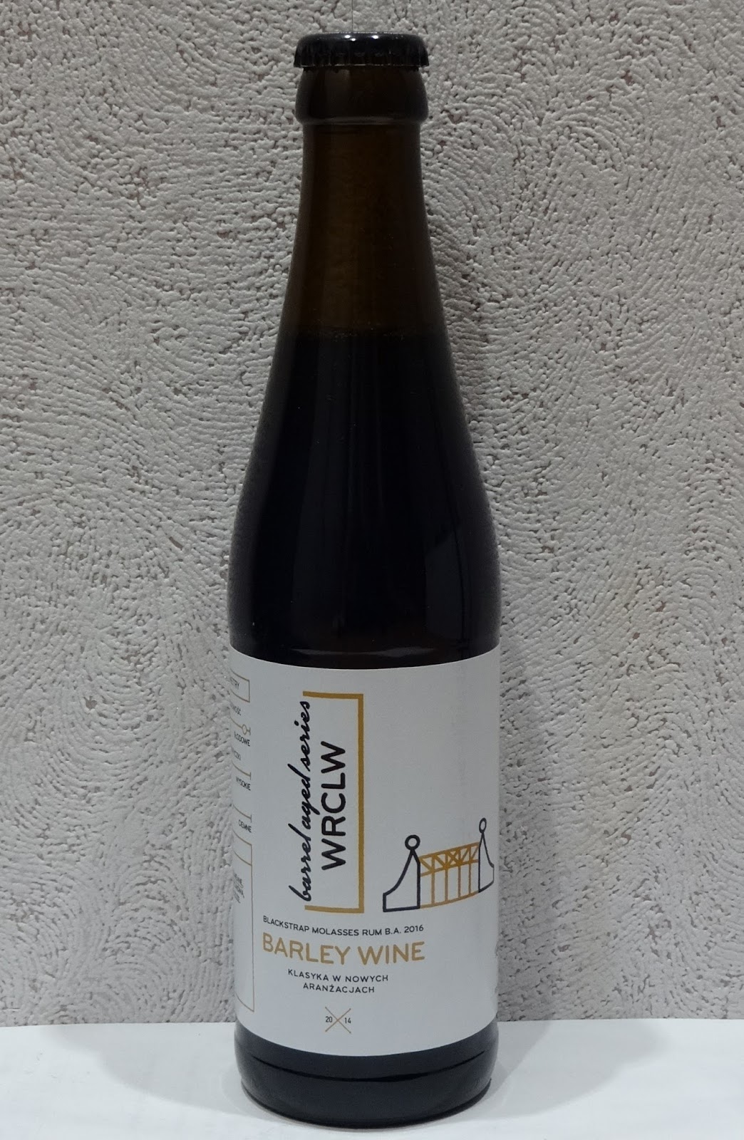 iRIS Browar Stu Mostów WRCLW Barley Wine Blackstrap Molasses Rum B.A