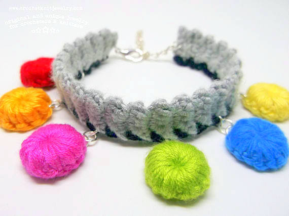 bracelet crochet pattern crochet jewellery
