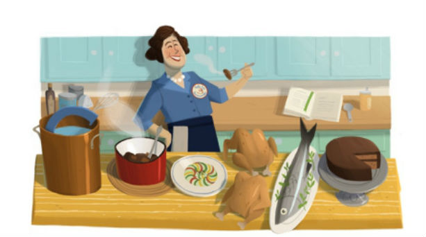 Julia Child 1912-2004 Αμερικανίδα σεφ, συγγραφέας