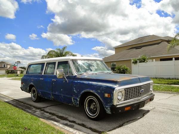 1972 Chevy Suburban 3 Door Station Wagon Auto Restorationice