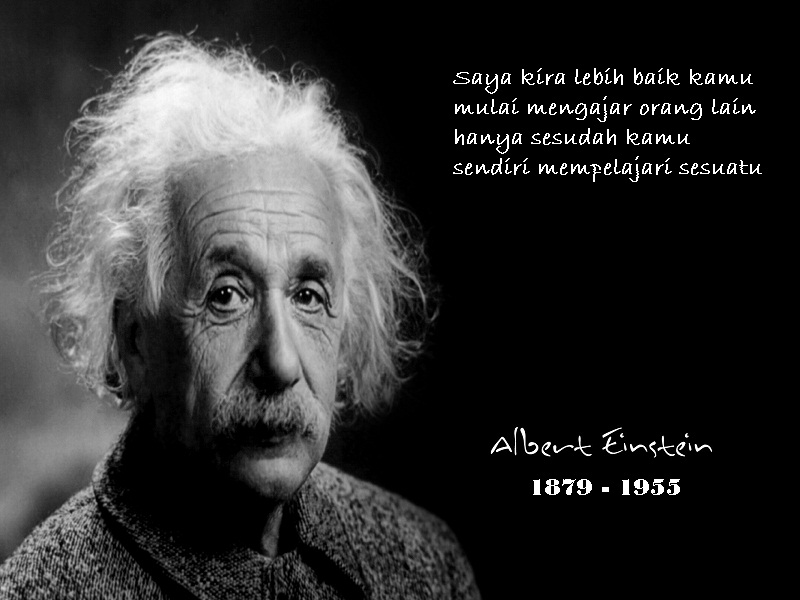  Kata Kata Bijak Tentang Pendidikan dan Akademis Albert Einstein Kata
