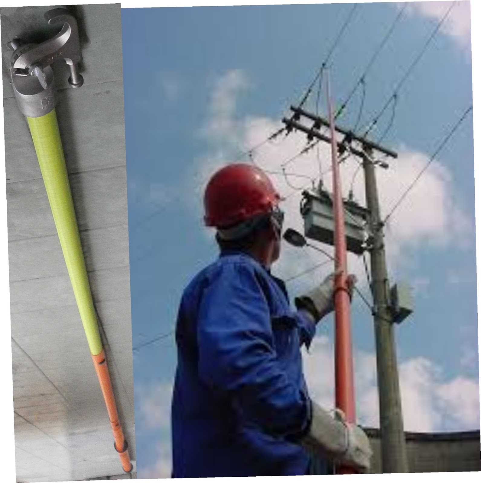 Jual Telescopic Hot Stick RITZ 24kV Karya Nusatama Jual Telescopic