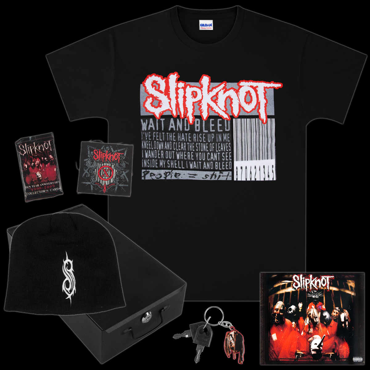 DISTRICT9 CLOTHING (SOLD OUT) Slipknot Definitive 10th Anniversary Edition Deluxe Box Set